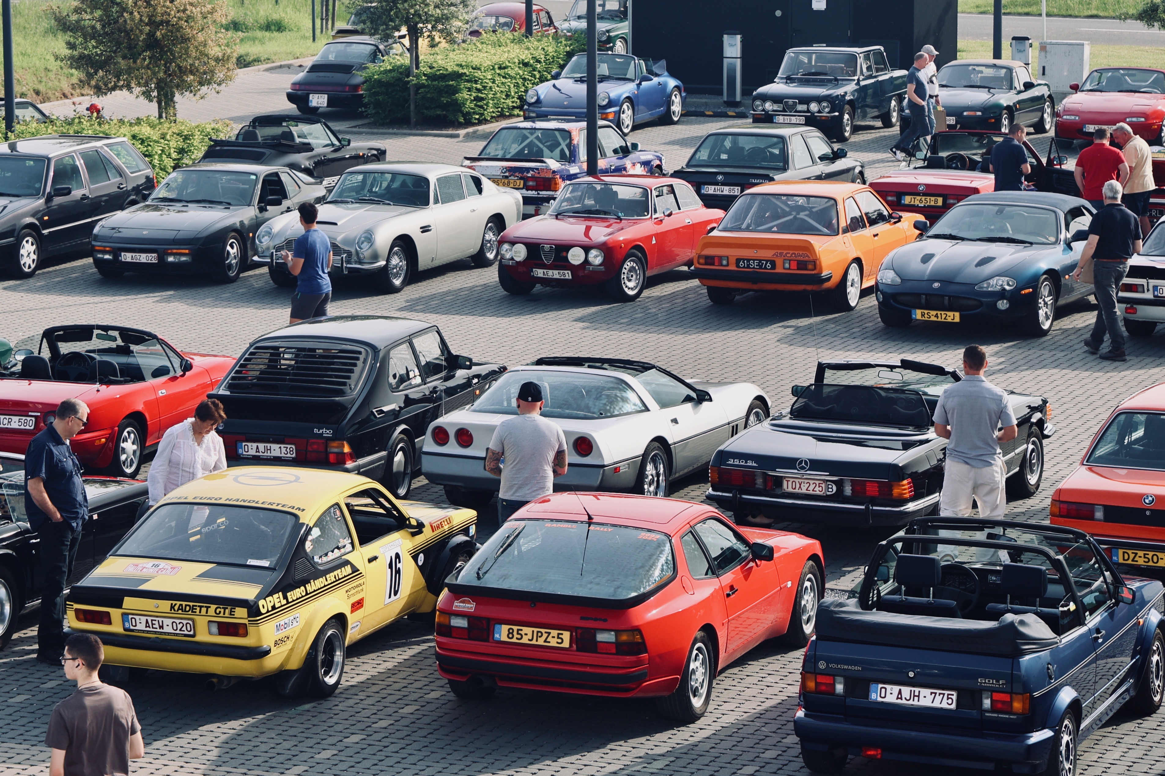 Opel Ascona-B Oranje Opel Ascona B 2.5CIH met 212PK