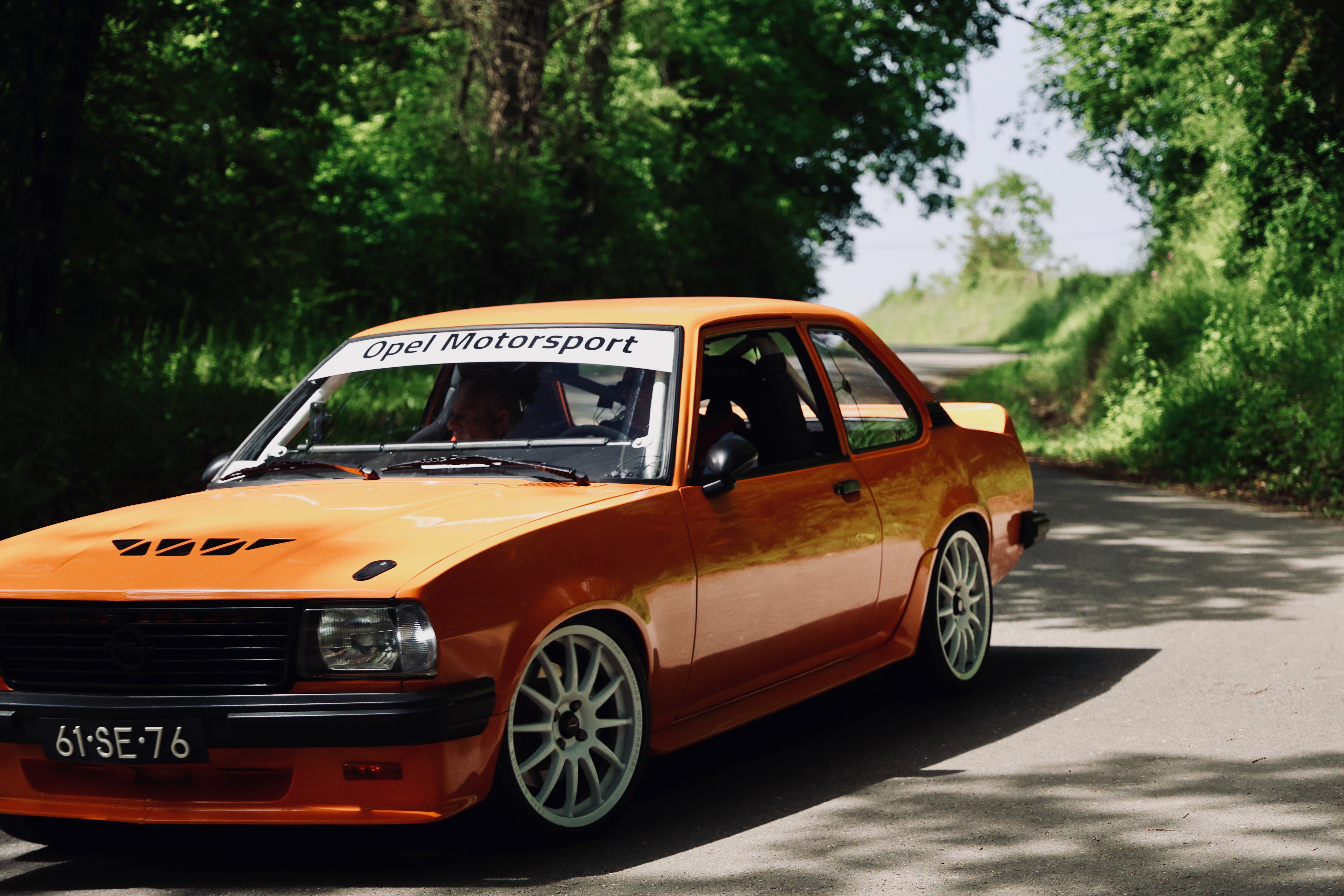 Opel Ascona-B Oranje Opel Ascona B 2.5CIH met 212PK