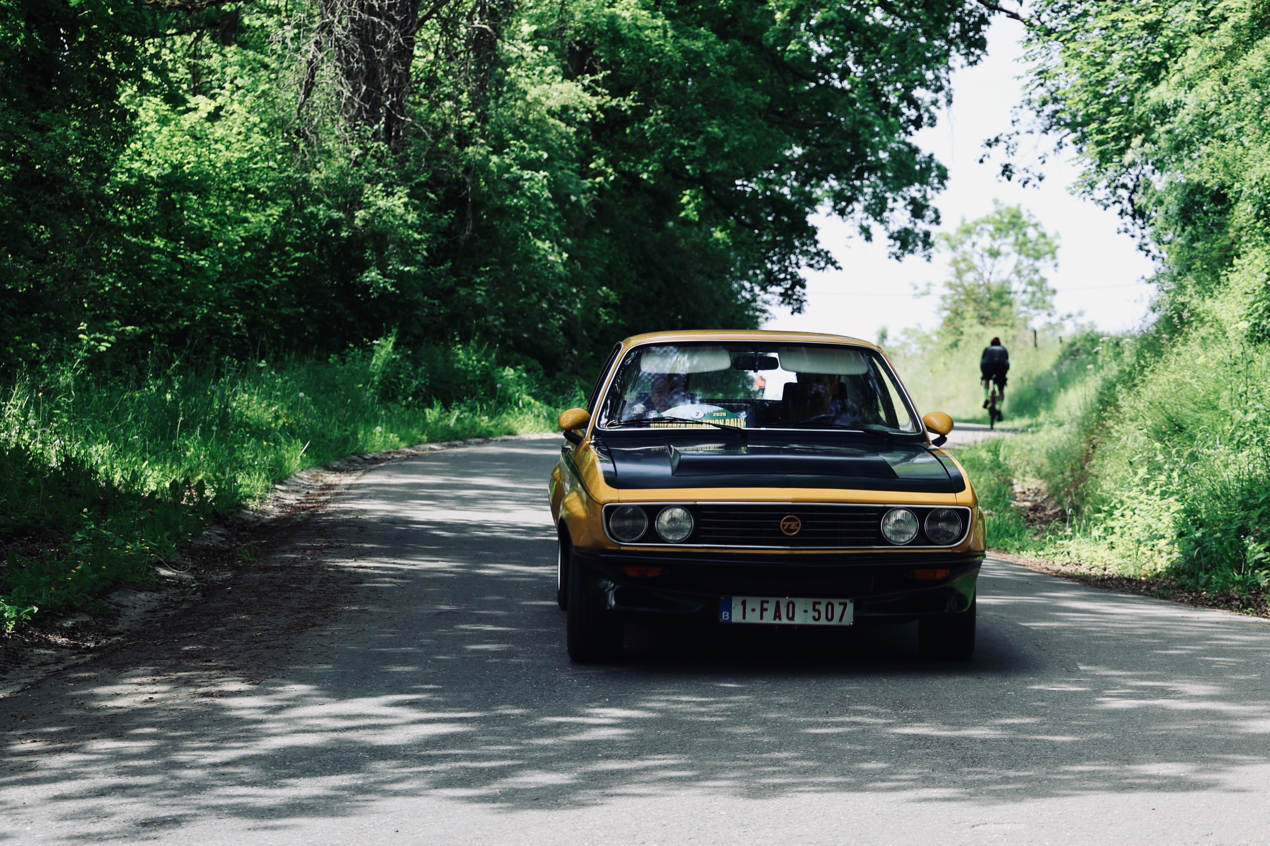 Opel Ascona-B Oranje Opel Ascona B 2.5CIH met 212PK