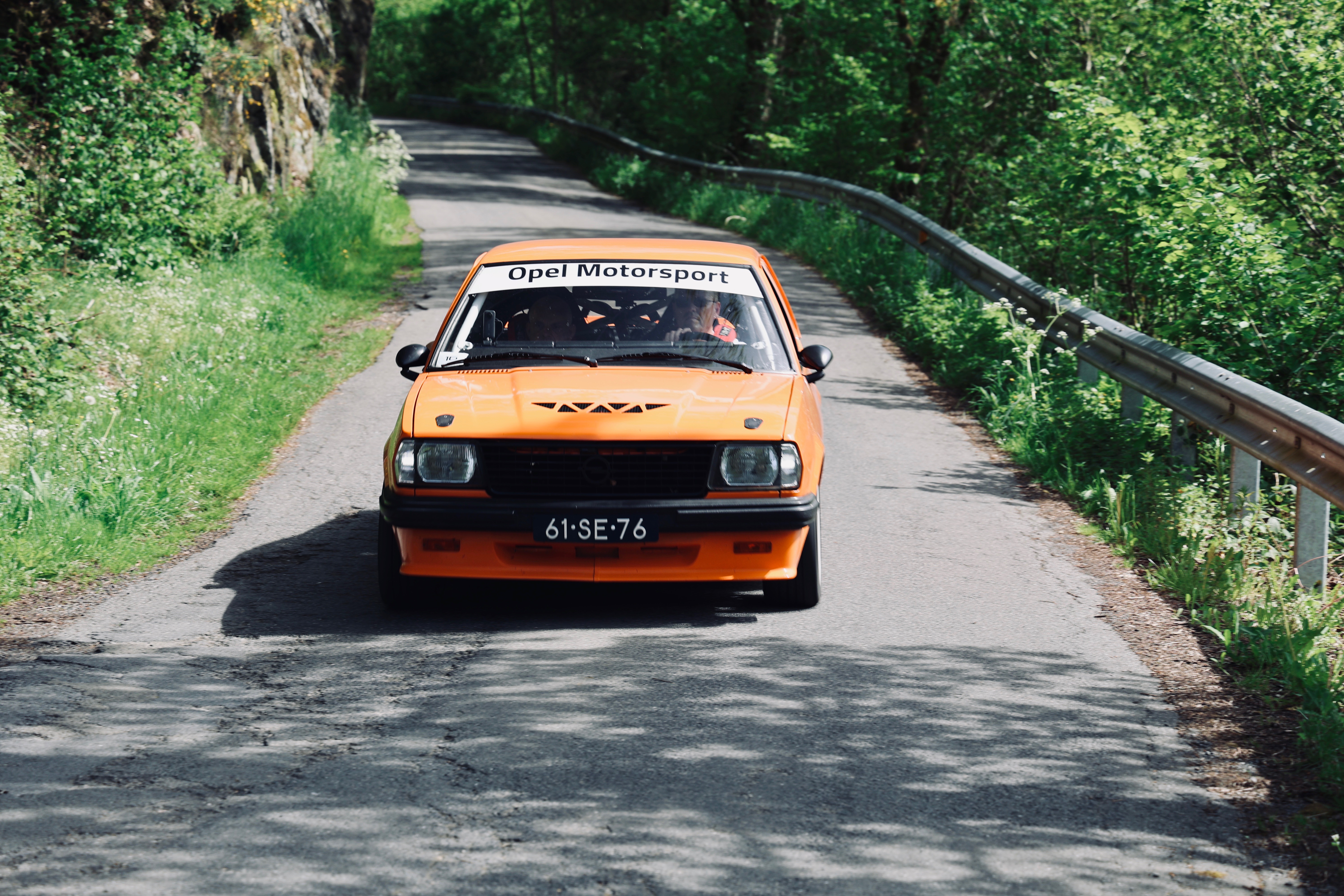 Opel Ascona-B Oranje Opel Ascona B 2.5CIH met 212PK