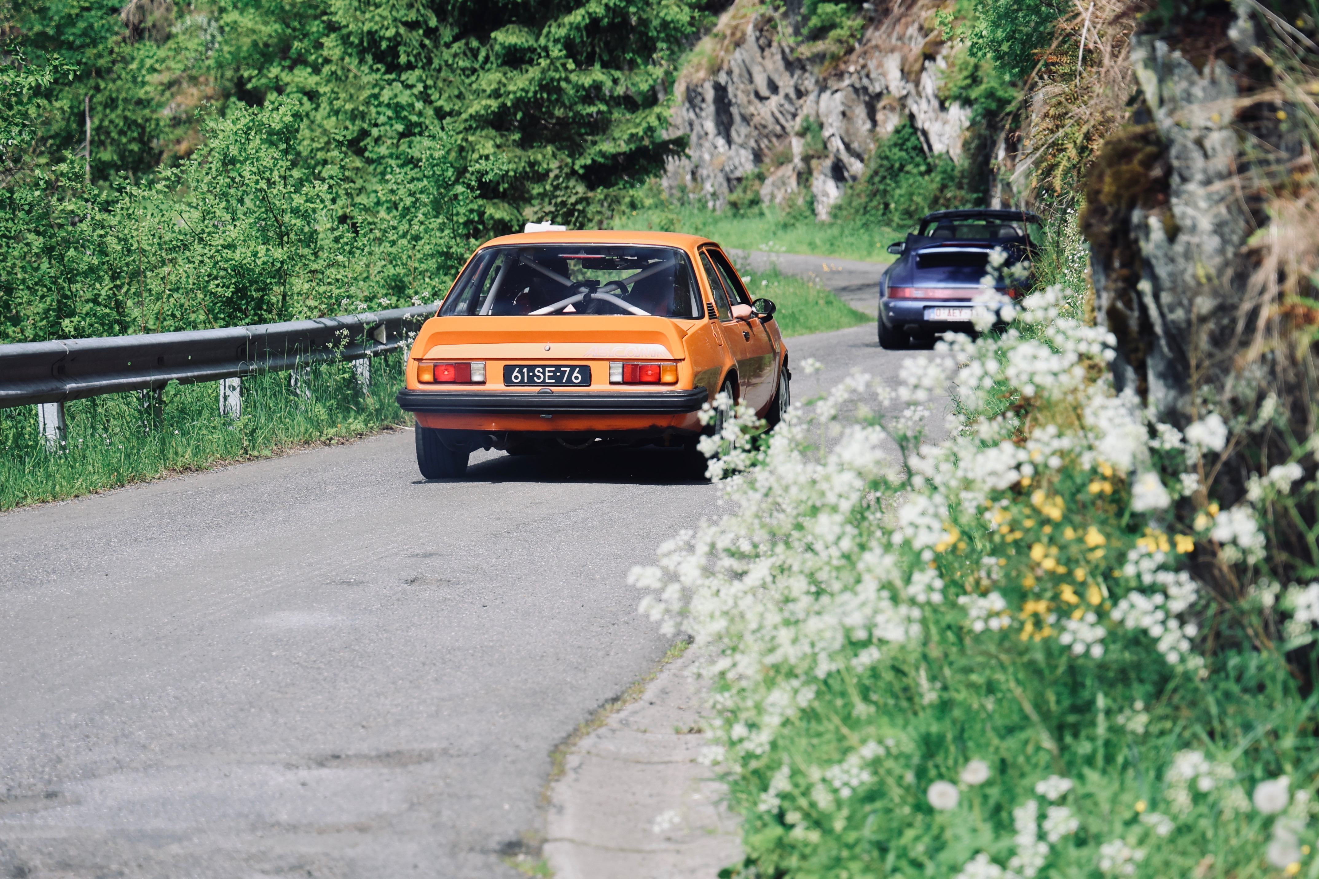 Opel Ascona-B Oranje Opel Ascona B 2.5CIH met 212PK