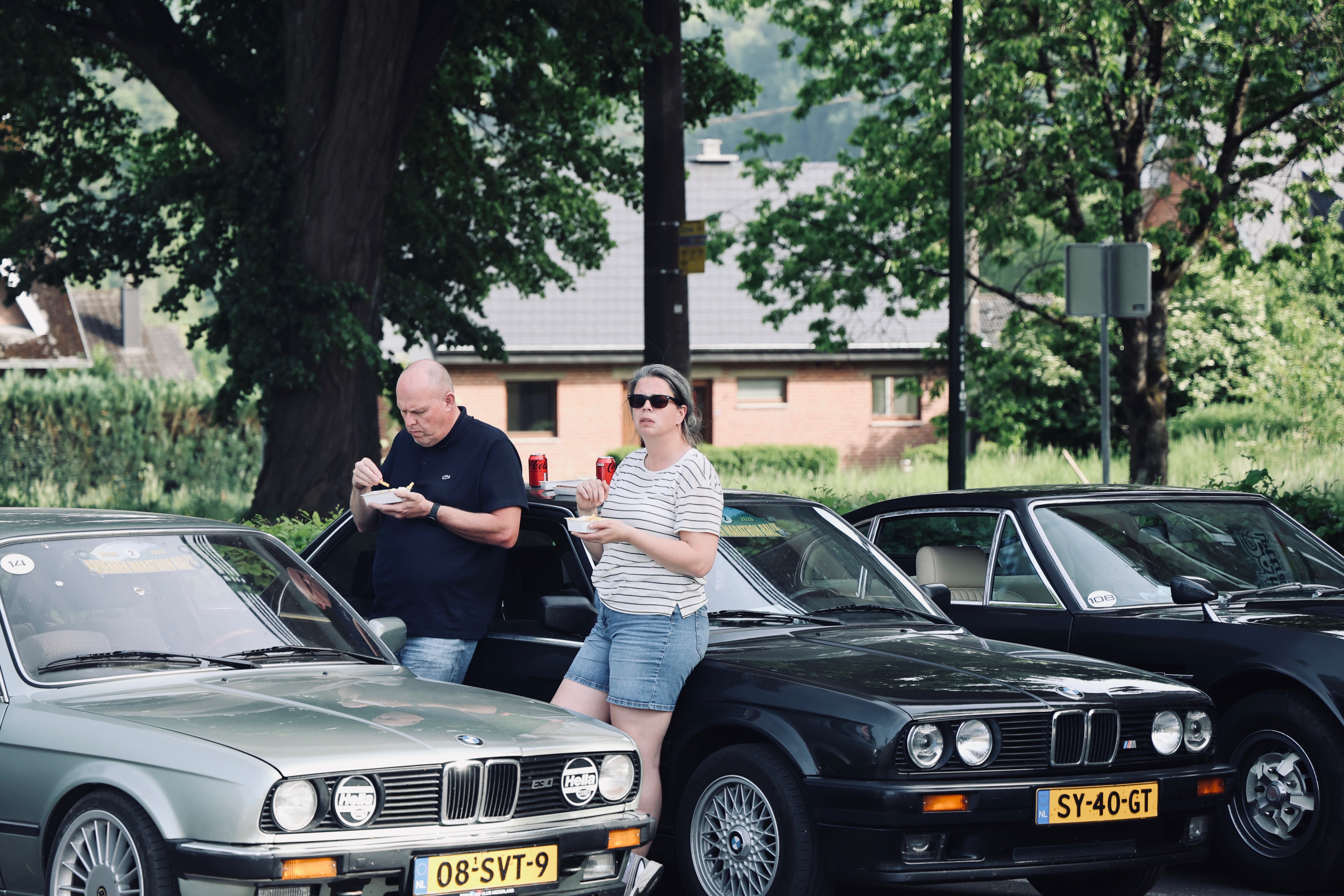 Opel Ascona-B Oranje Opel Ascona B 2.5CIH met 212PK