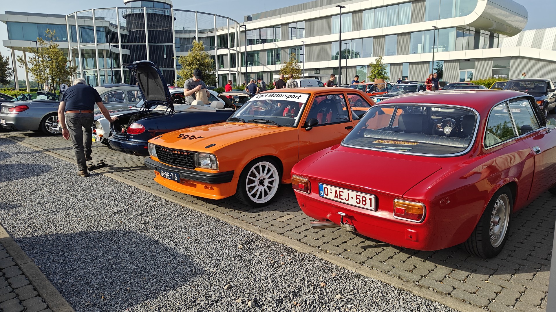 Opel Ascona-B Oranje Opel Ascona B 2.5CIH met 212PK