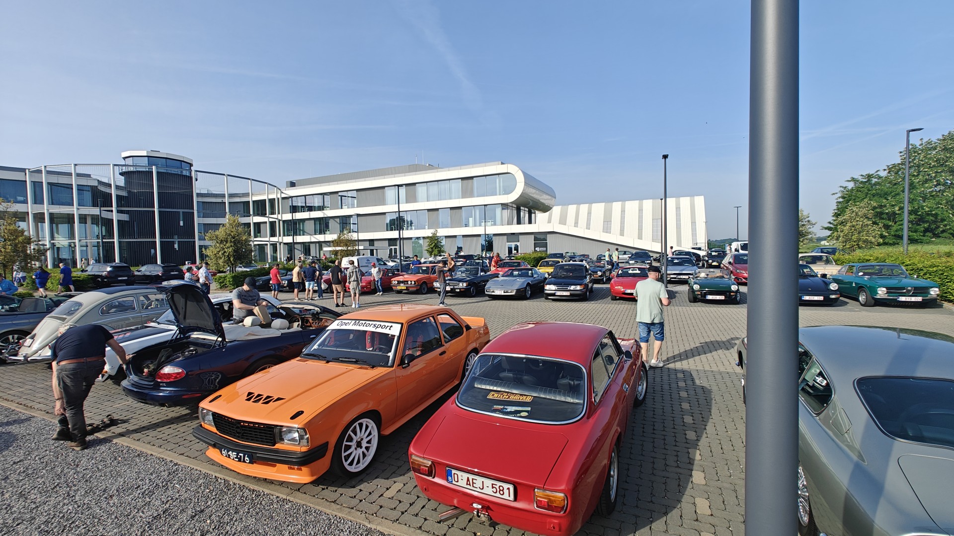 Opel Ascona-B Oranje Opel Ascona B 2.5CIH met 212PK
