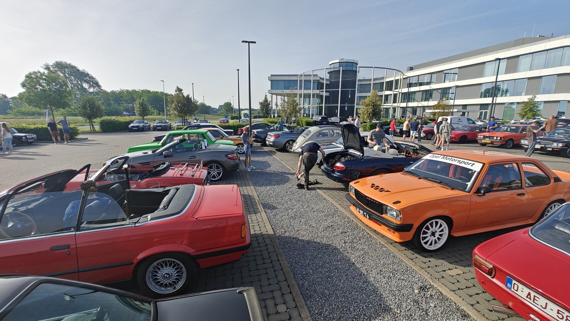Opel Ascona-B Oranje Opel Ascona B 2.5CIH met 212PK