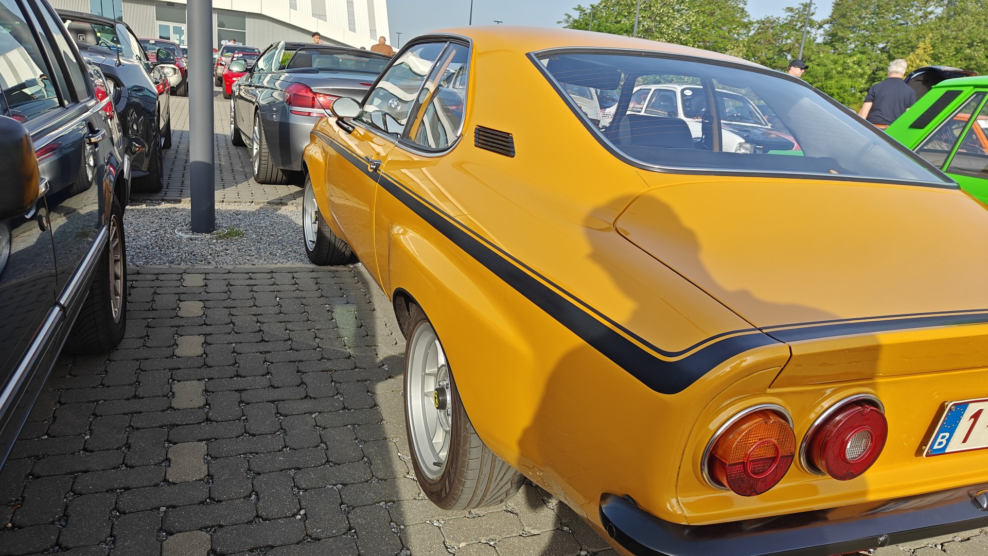 Opel Ascona-B Oranje Opel Ascona B 2.5CIH met 212PK