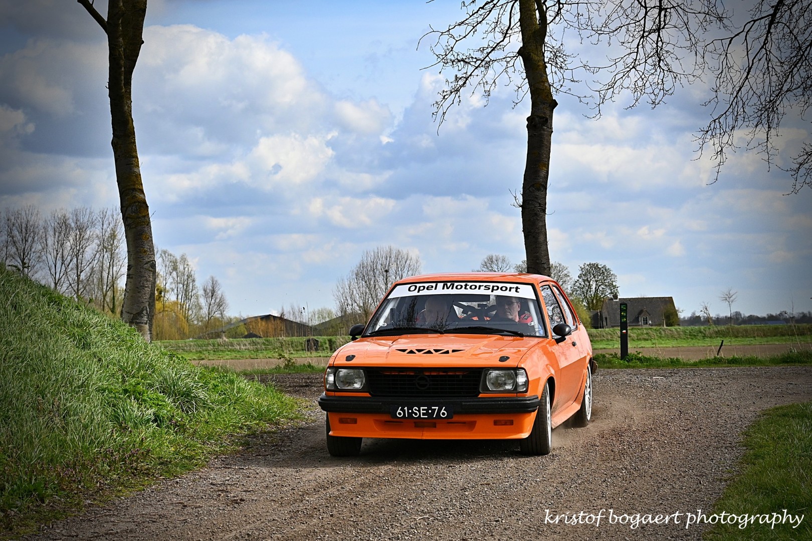 Opel Ascona-B Oranje Opel Ascona B 2.5CIH met 212PK