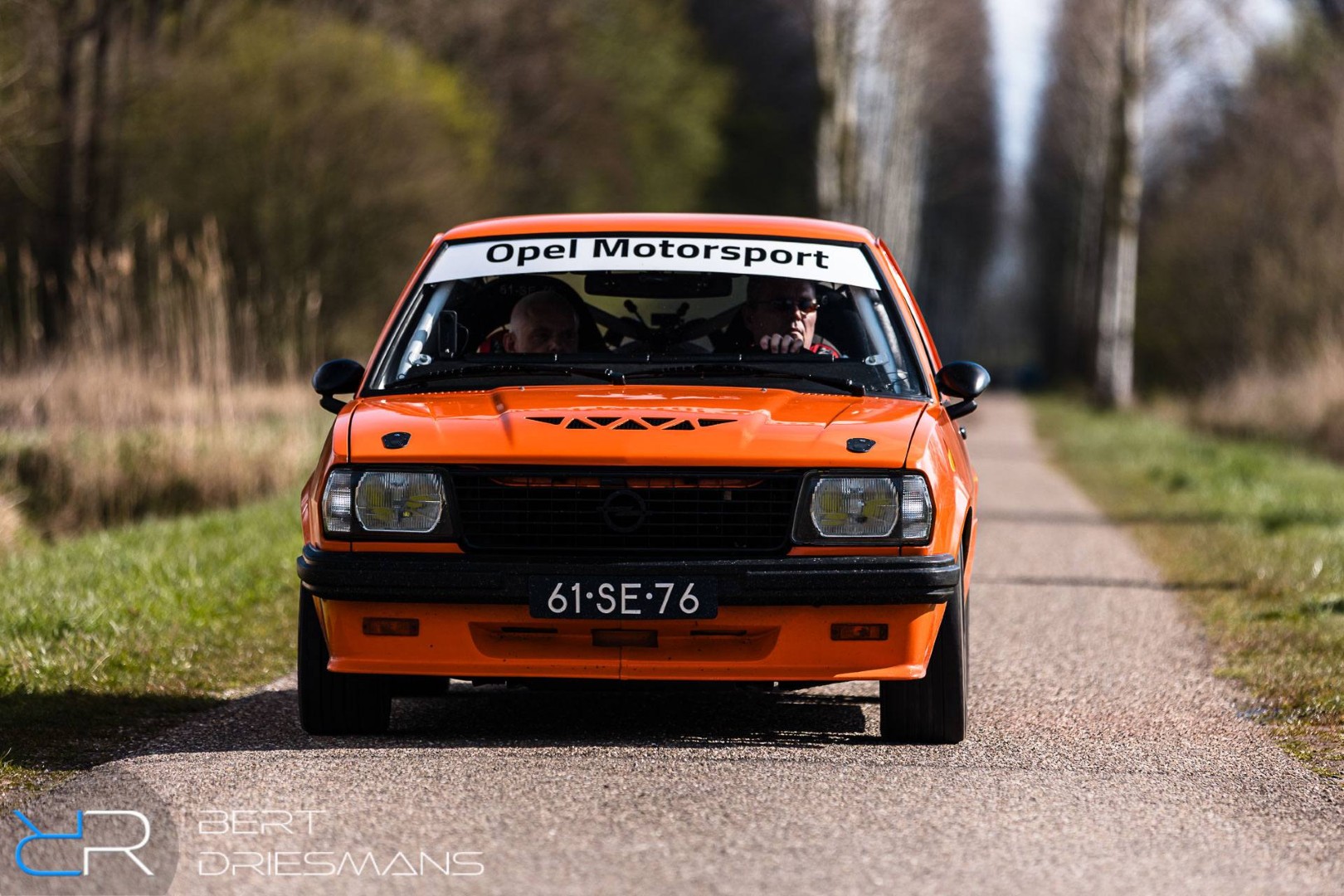 Opel Ascona-B Oranje Opel Ascona B 2.5CIH met 212PK