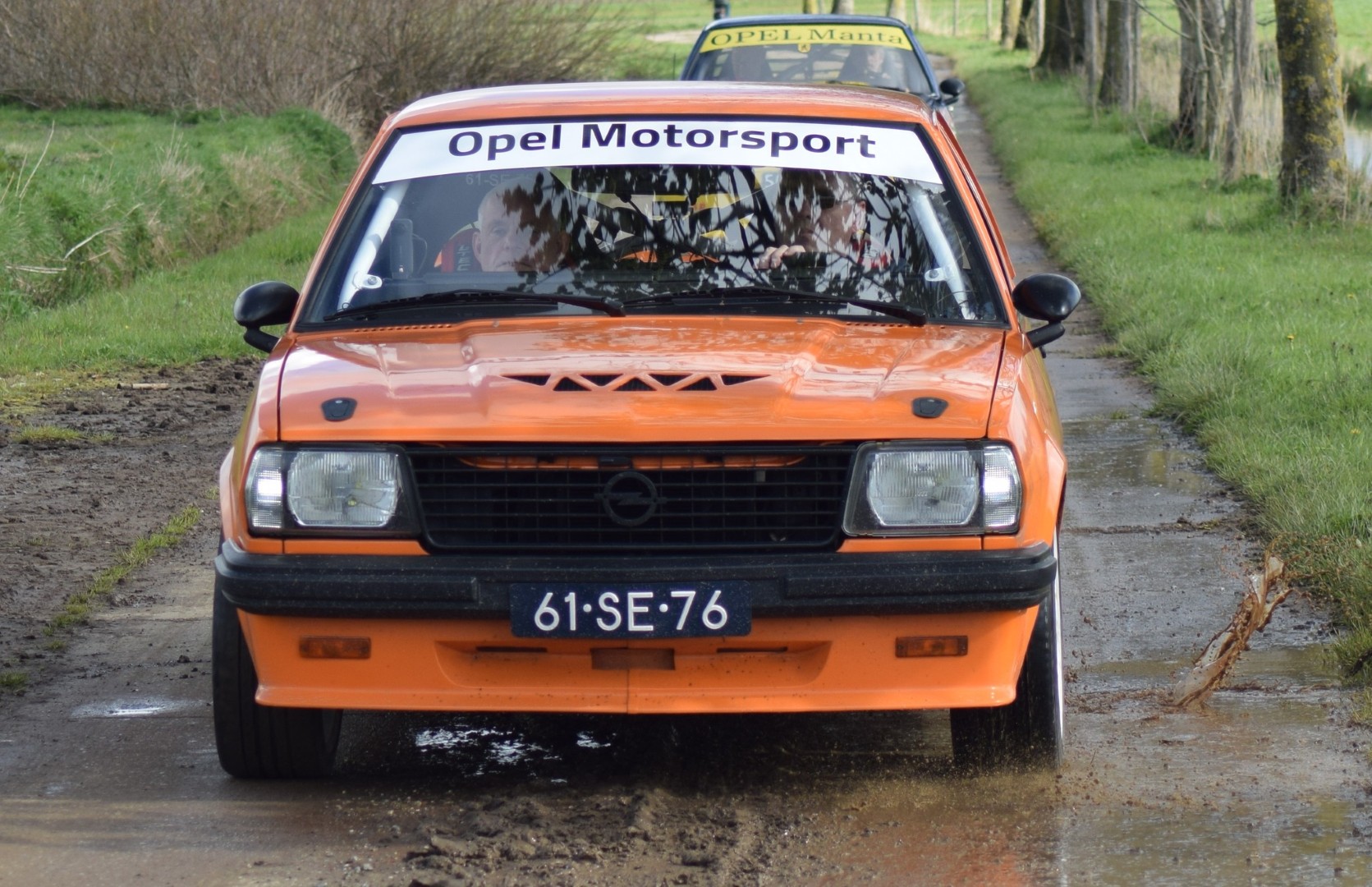 Opel Ascona-B Oranje Opel Ascona B 2.5CIH met 212PK