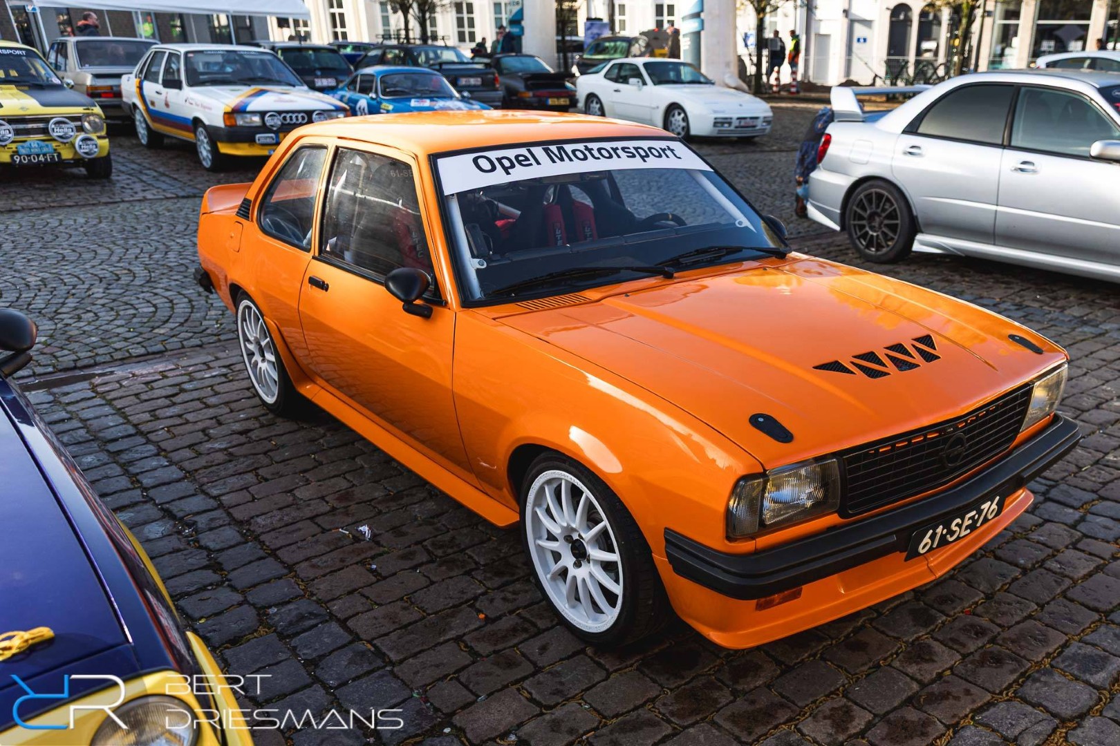 Opel Ascona-B Oranje Opel Ascona B 2.5CIH met 212PK