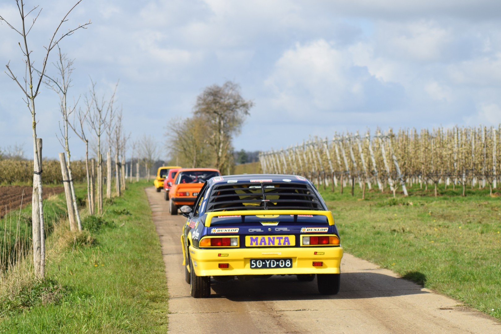 Opel Ascona-B Oranje Opel Ascona B 2.5CIH met 212PK
