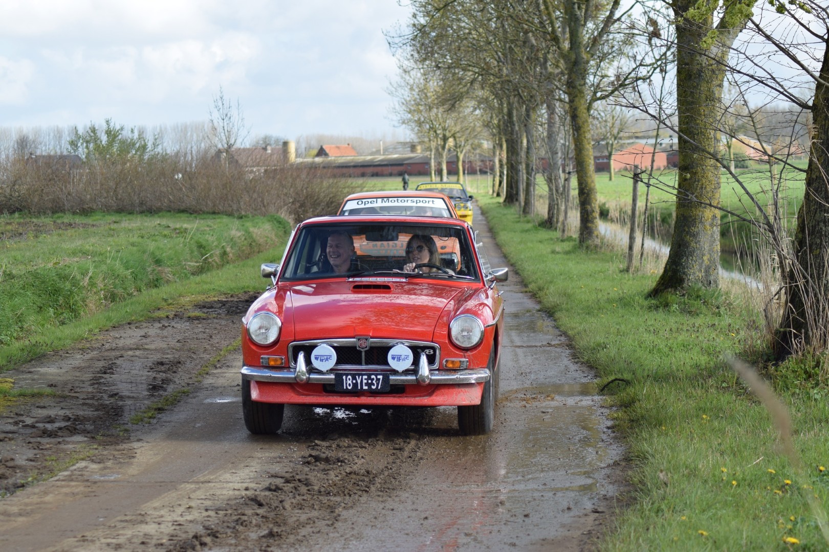 Opel Ascona-B Oranje Opel Ascona B 2.5CIH met 212PK