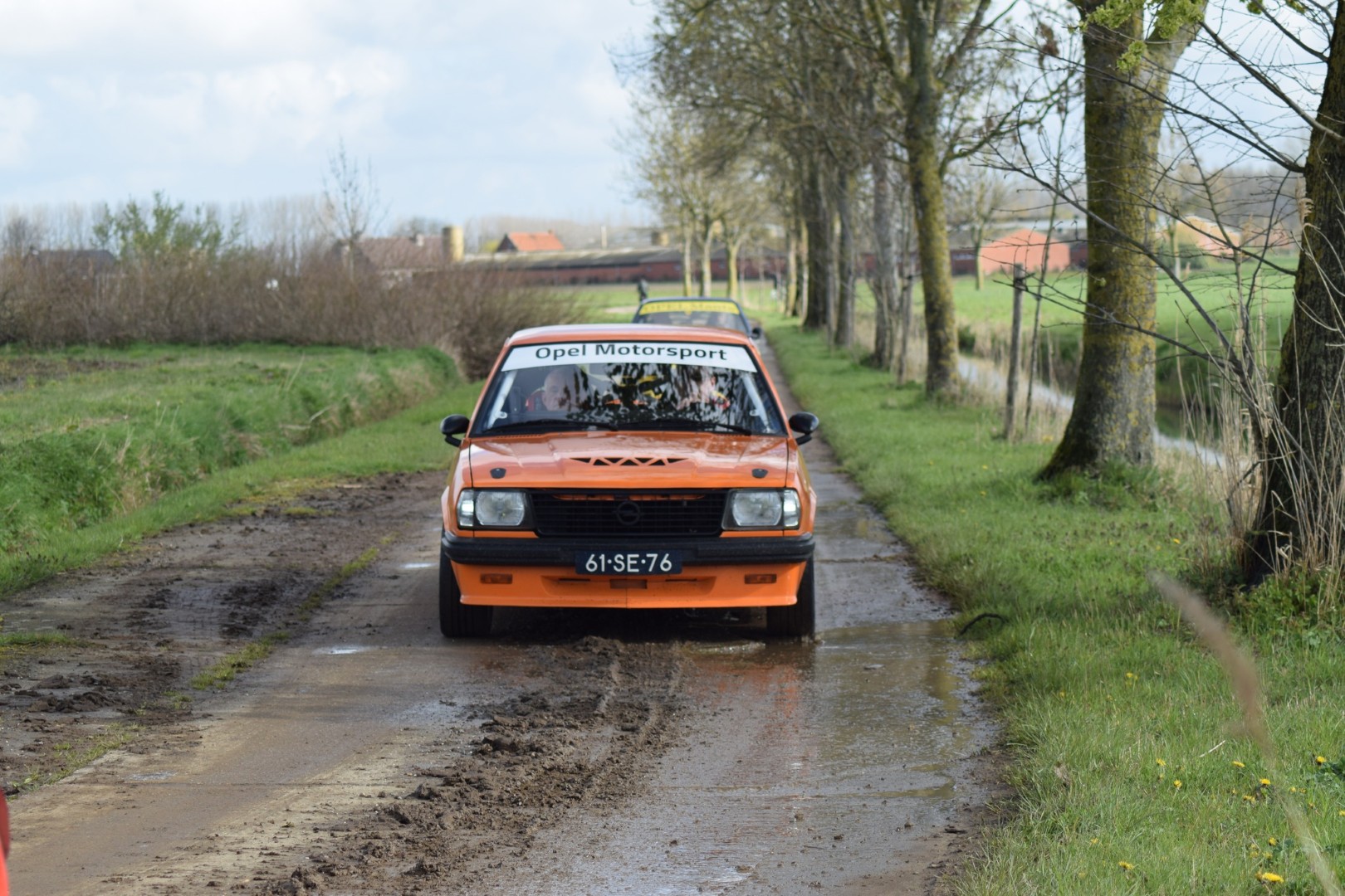 Opel Ascona-B Oranje Opel Ascona B 2.5CIH met 212PK