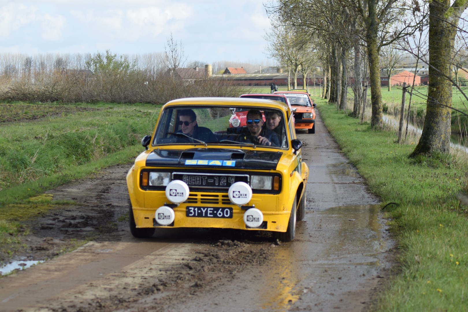 Opel Ascona-B Oranje Opel Ascona B 2.5CIH met 212PK
