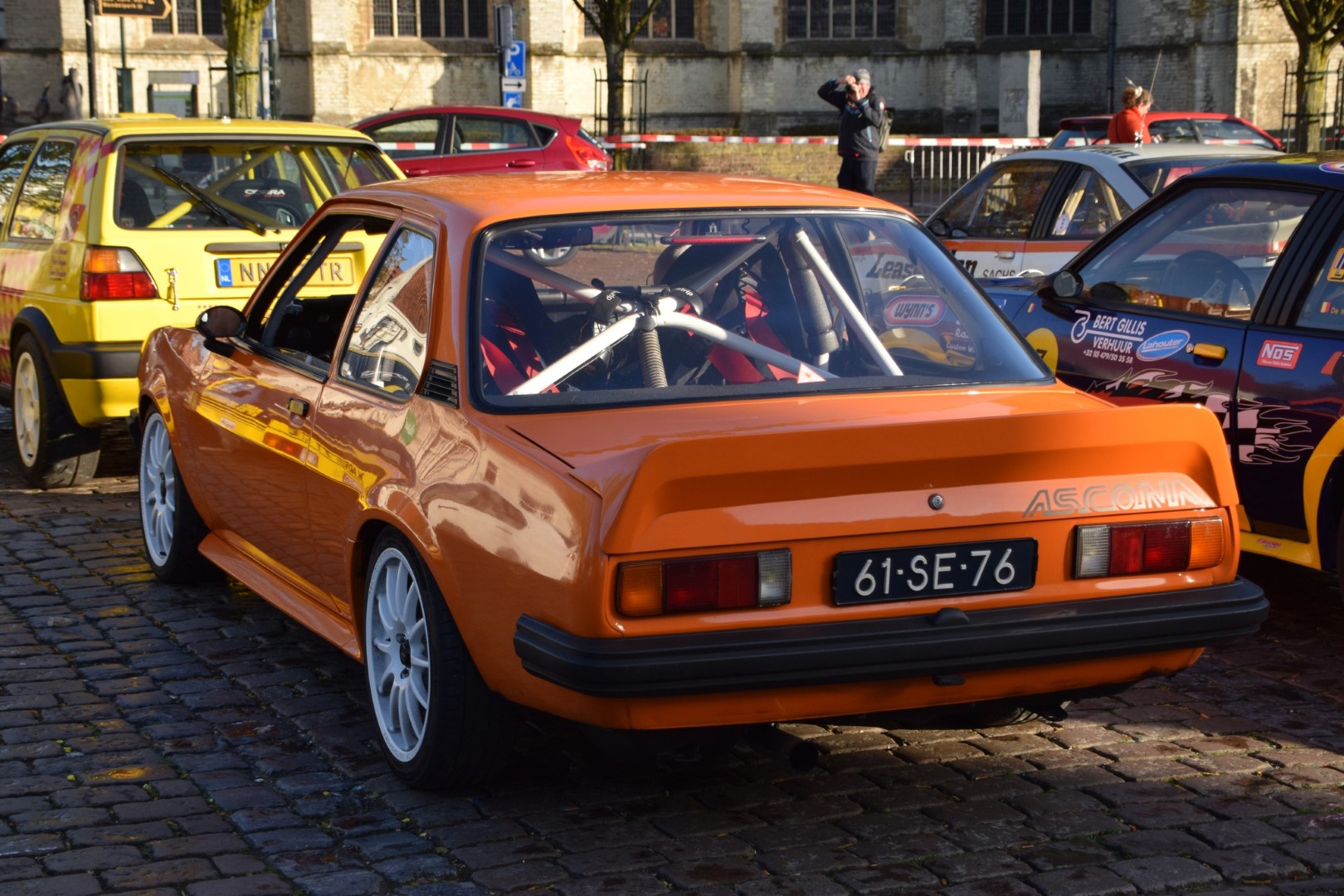 Opel Ascona-B Oranje Opel Ascona B 2.5CIH met 212PK