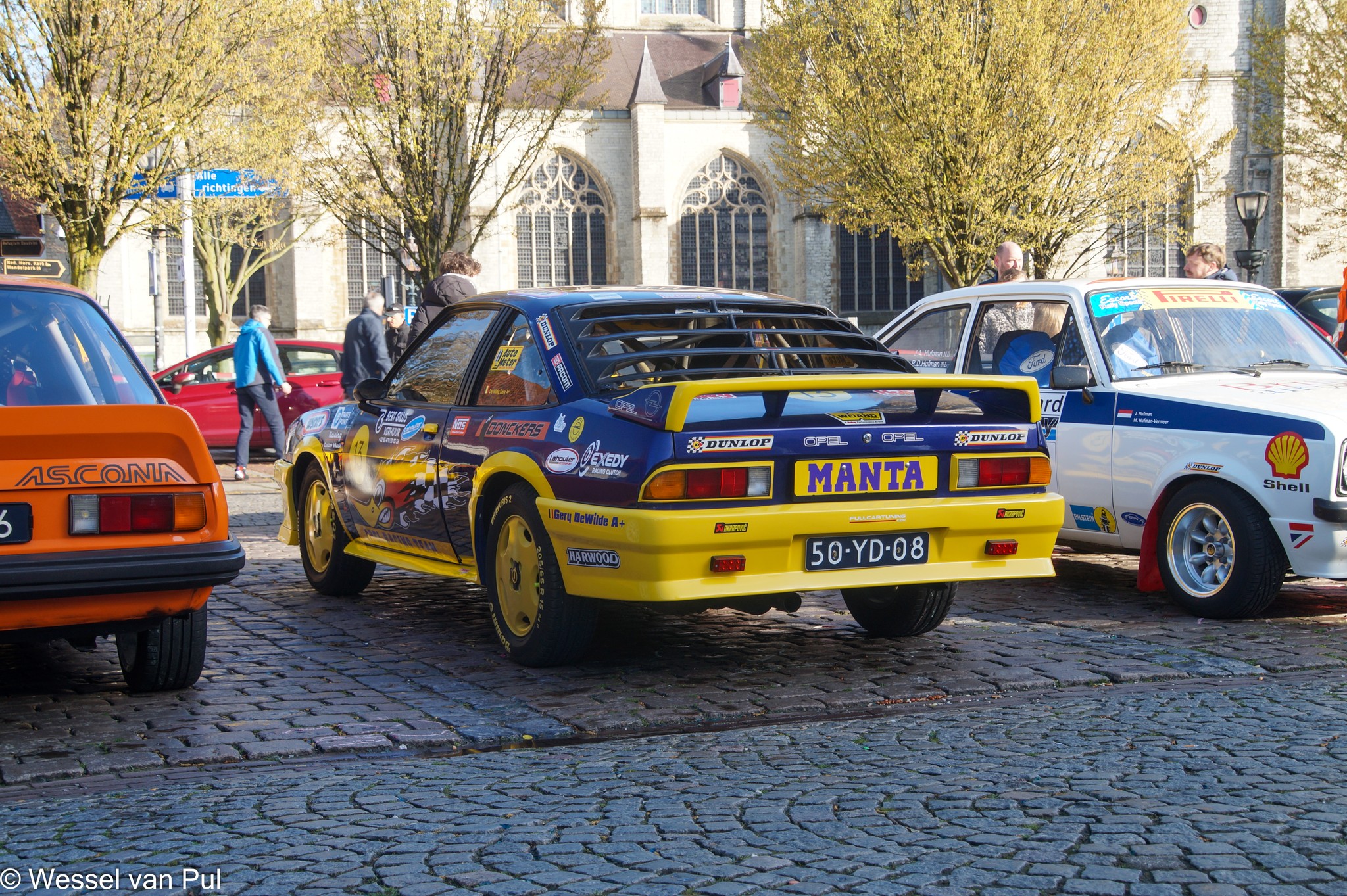 Opel Ascona-B Oranje Opel Ascona B 2.5CIH met 212PK