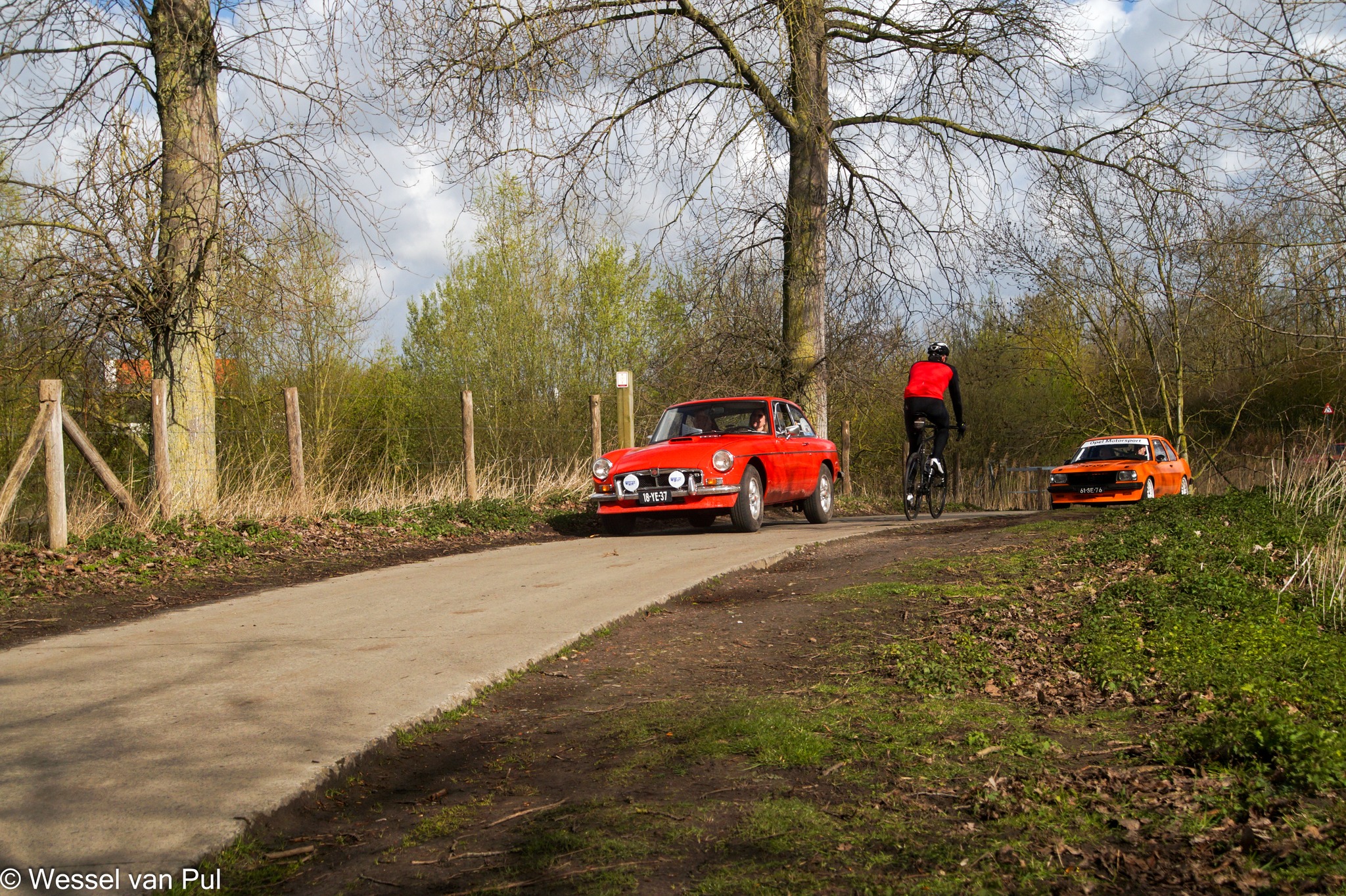 Opel Ascona-B Oranje Opel Ascona B 2.5CIH met 212PK