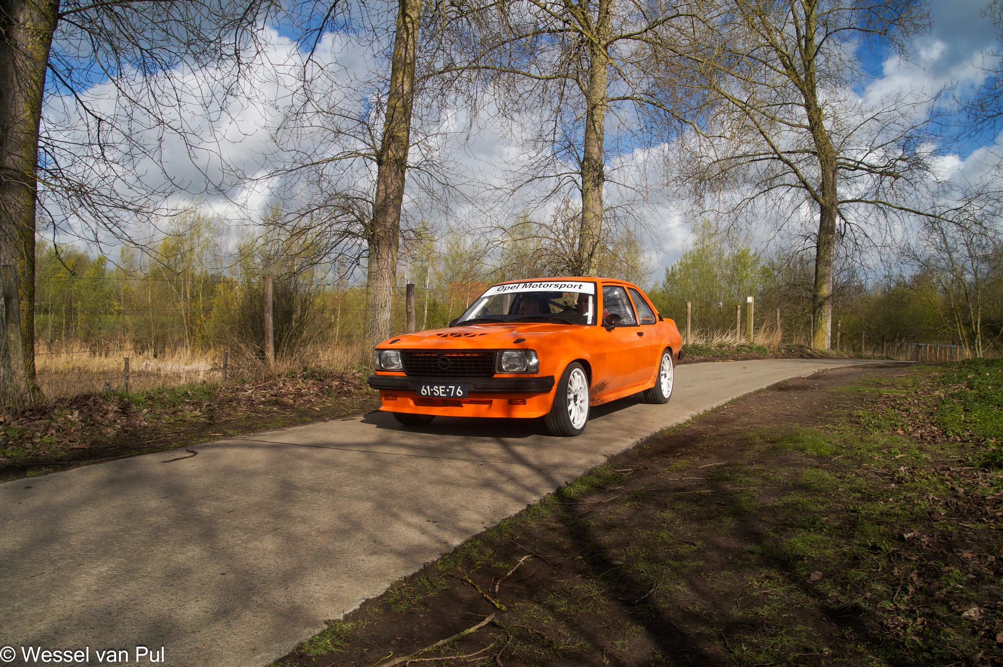 Opel Ascona-B Oranje Opel Ascona B 2.5CIH met 212PK