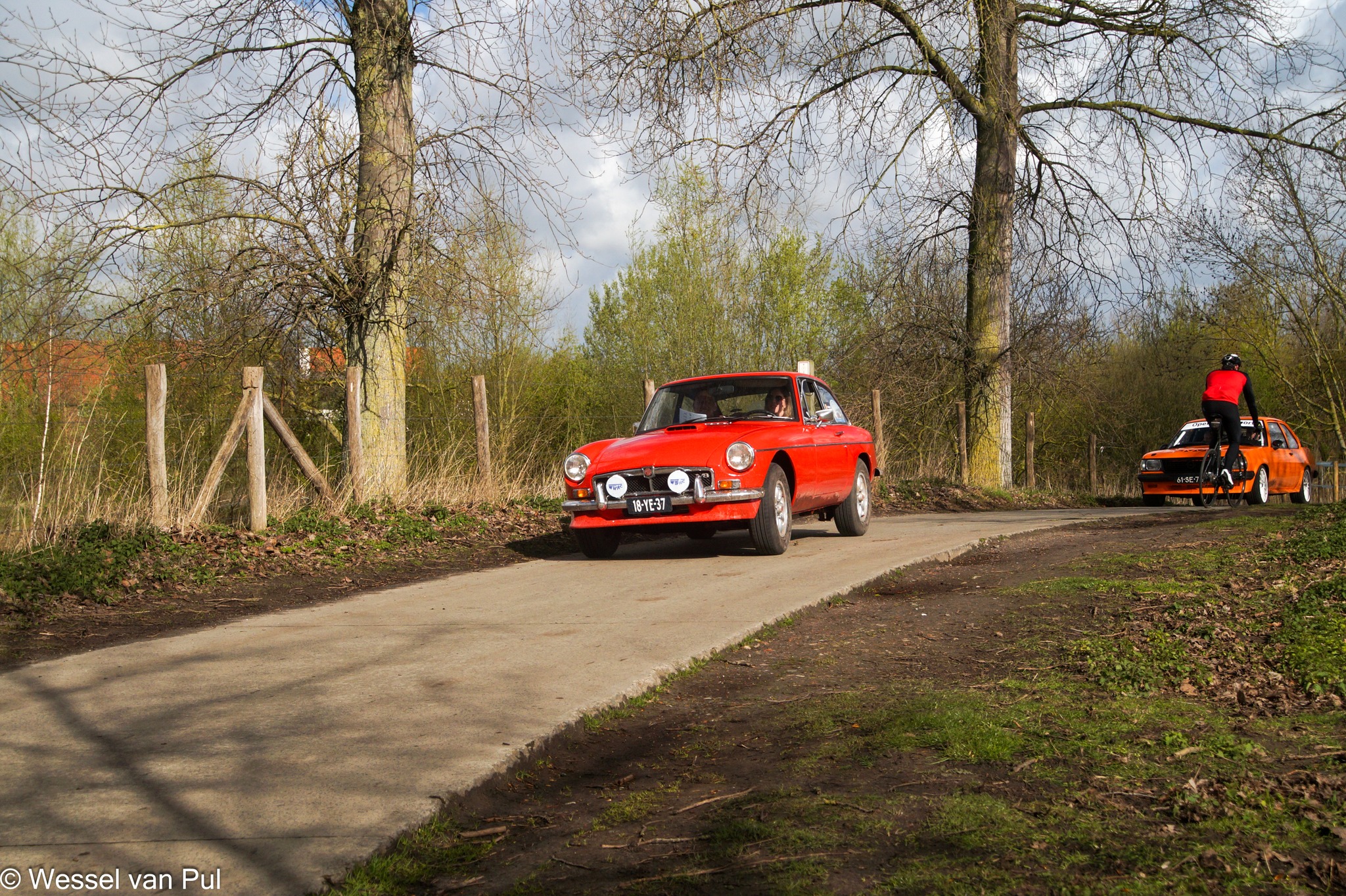 Opel Ascona-B Oranje Opel Ascona B 2.5CIH met 212PK