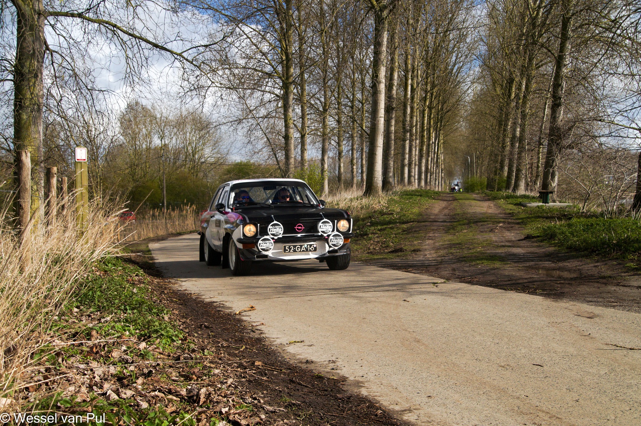 Opel Ascona-B Oranje Opel Ascona B 2.5CIH met 212PK
