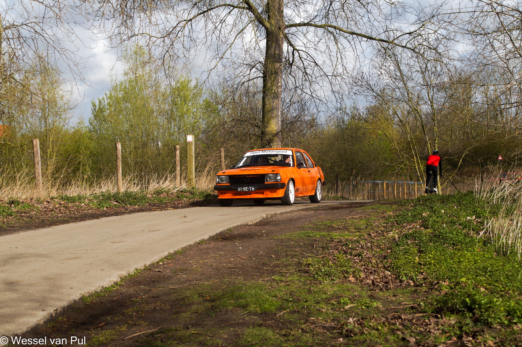 Opel Ascona-B Oranje Opel Ascona B 2.5CIH met 212PK