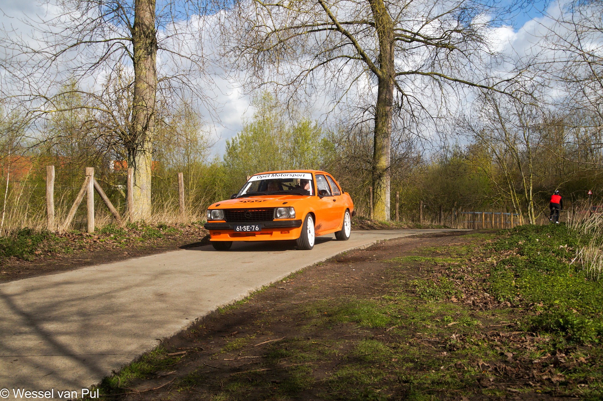 Opel Ascona-B Oranje Opel Ascona B 2.5CIH met 212PK