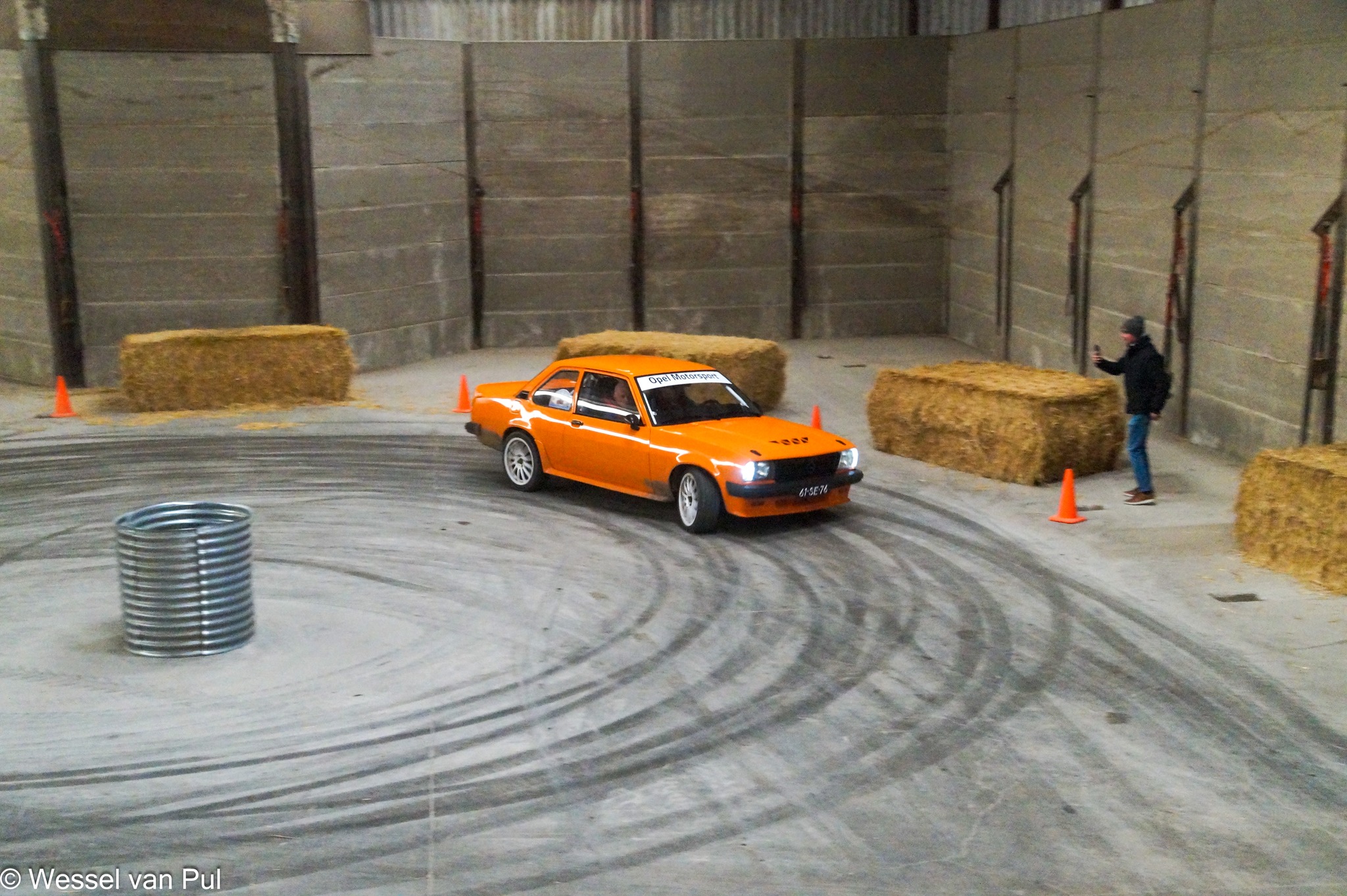 Opel Ascona-B Oranje Opel Ascona B 2.5CIH met 212PK