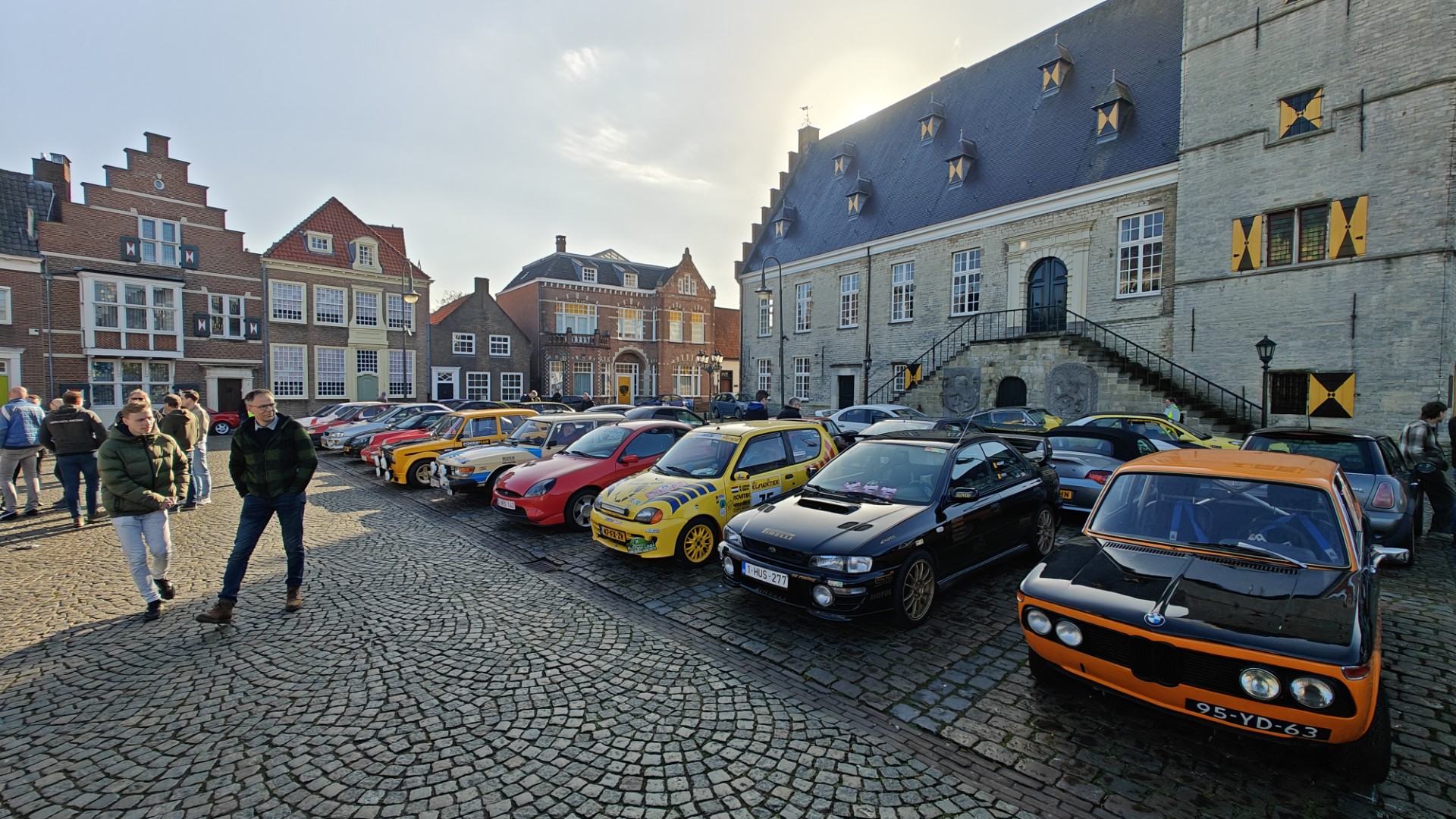 Opel Ascona-B Oranje Opel Ascona B 2.5CIH met 212PK