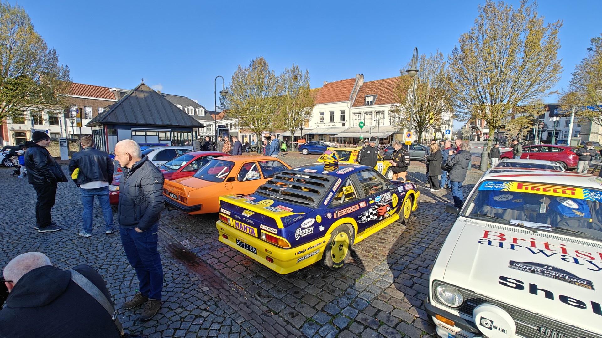 Opel Ascona-B Oranje Opel Ascona B 2.5CIH met 212PK