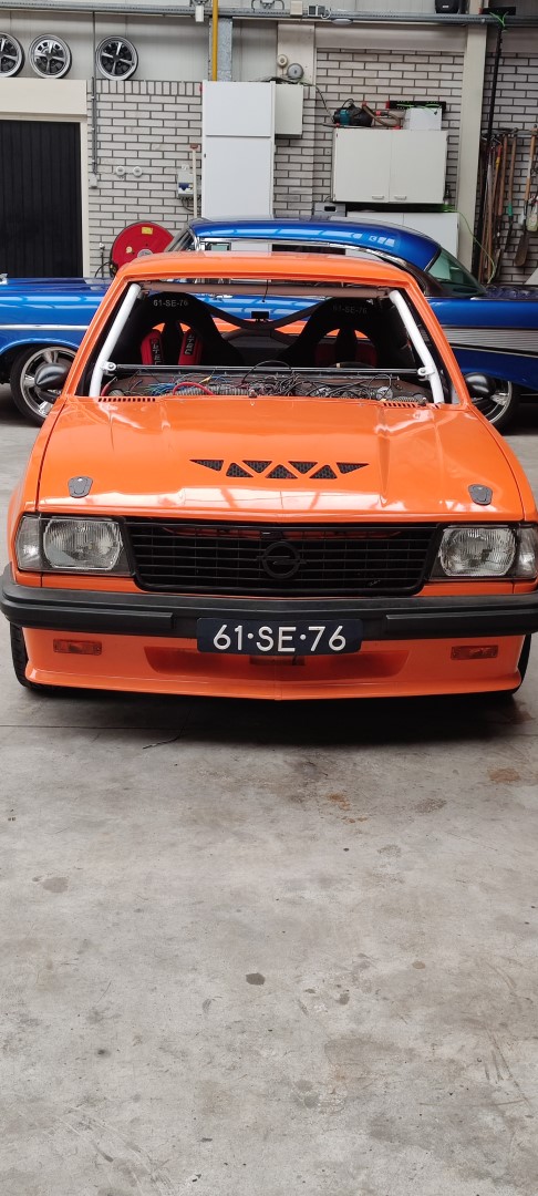 Opel Ascona-B Oranje Opel Ascona B 2.5CIH met 212PK