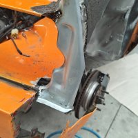 Oranje Opel Ascona B 2.5CIH met 212PK