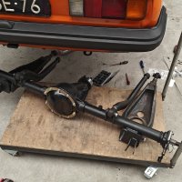 Oranje Opel Ascona B 2.5CIH met 212PK