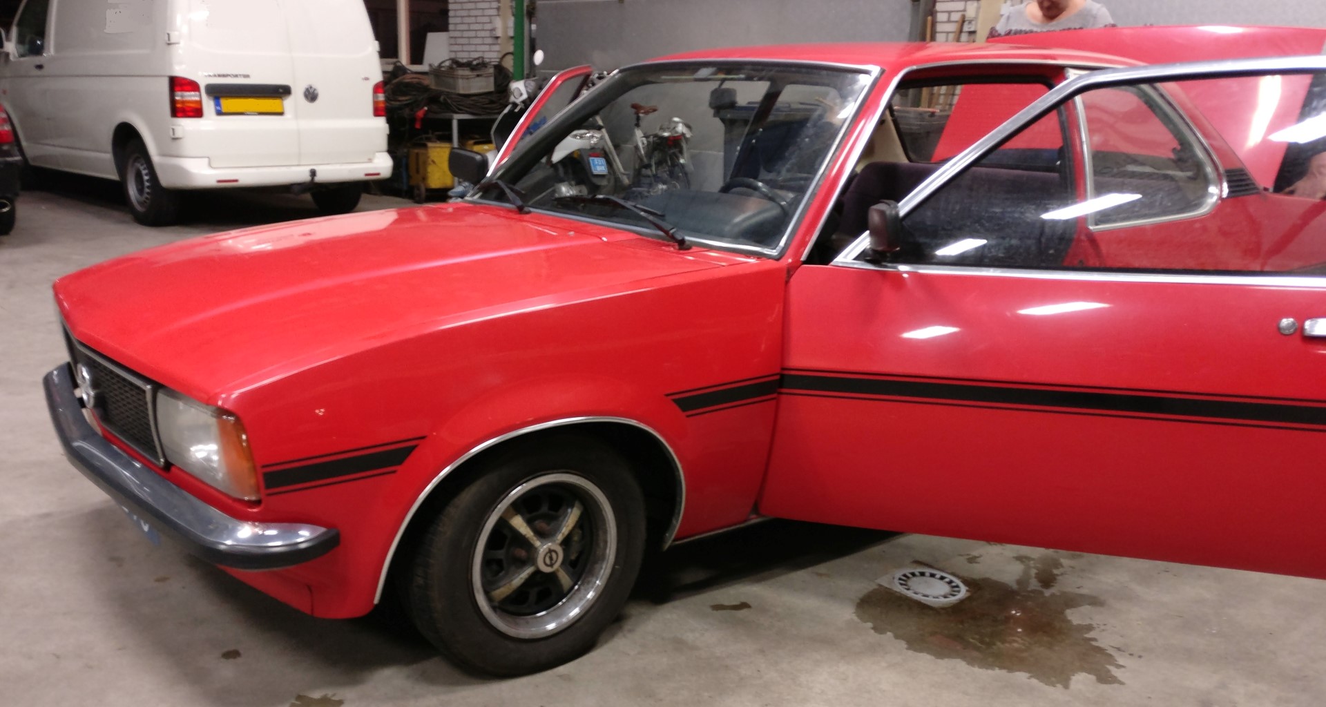 Opel Ascona-B Oranje Opel Ascona B 2.5CIH met 212PK