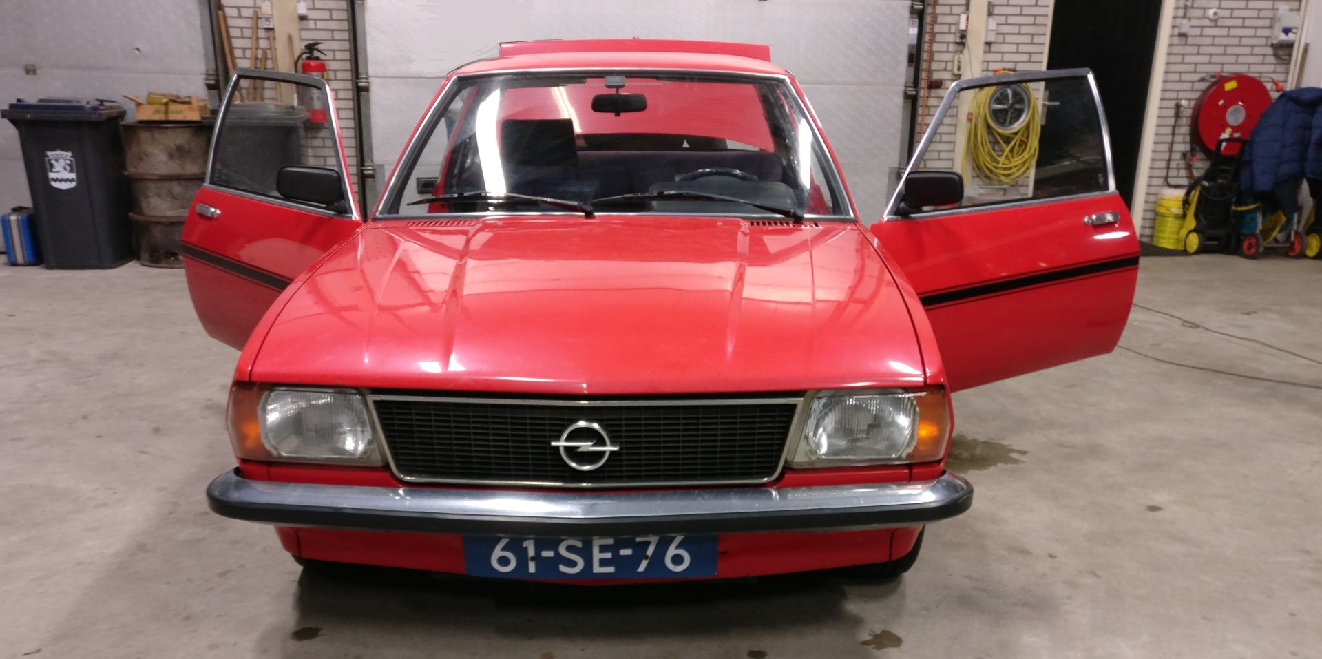 Opel Ascona-B Oranje Opel Ascona B 2.5CIH met 212PK