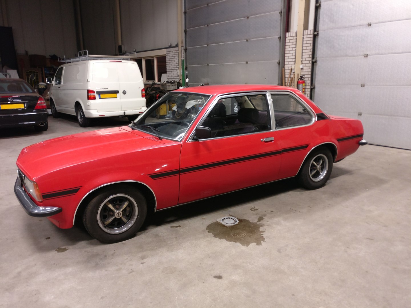 Opel Ascona-B Oranje Opel Ascona B 2.5CIH met 212PK