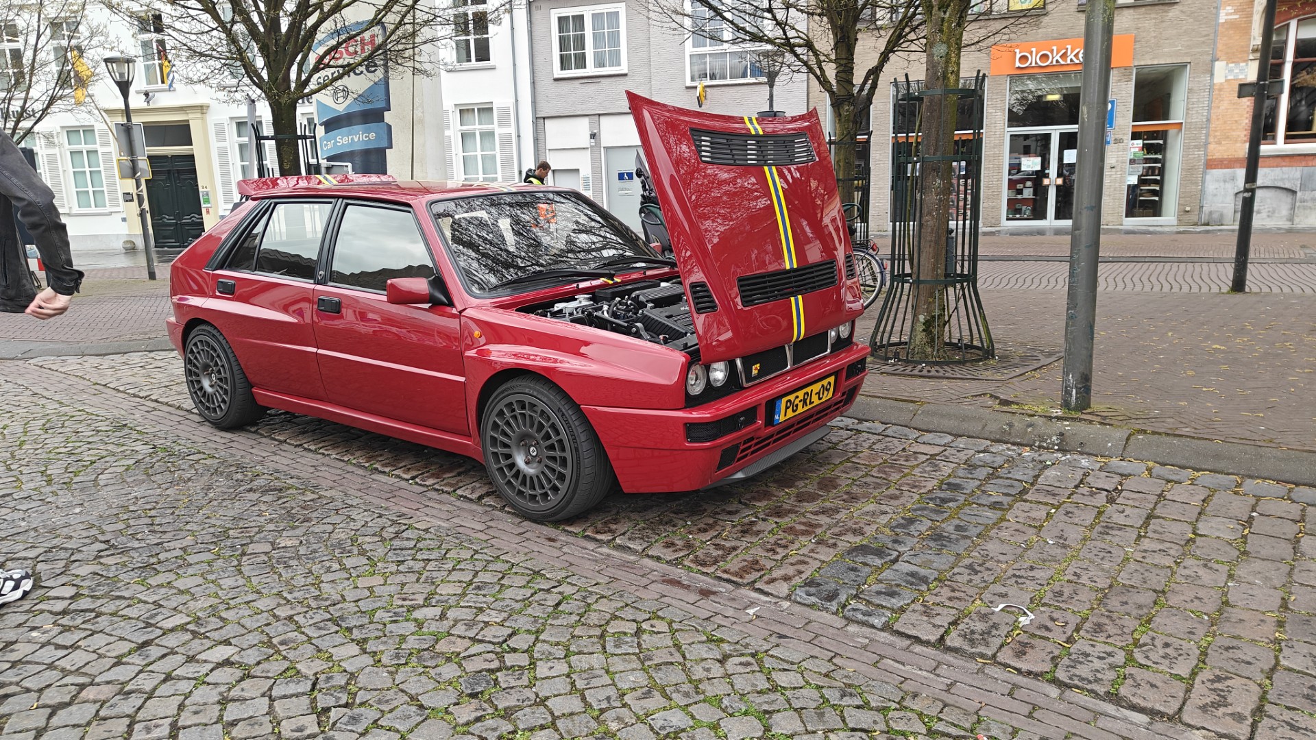 Opel Ascona-B Oranje Opel Ascona B 2.5CIH met 212PK