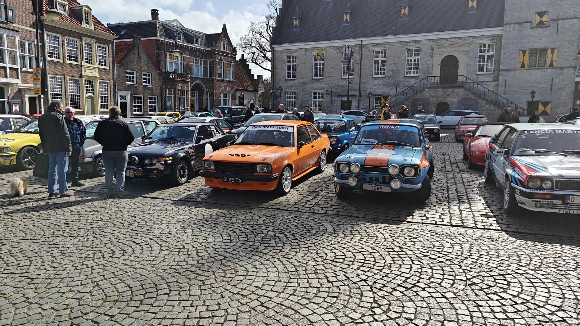 Opel Ascona-B Oranje Opel Ascona B 2.5CIH met 212PK