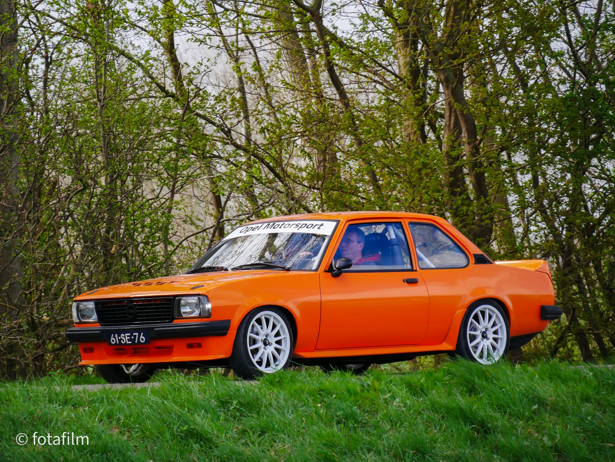 Opel Ascona-B Oranje Opel Ascona B 2.5CIH met 212PK