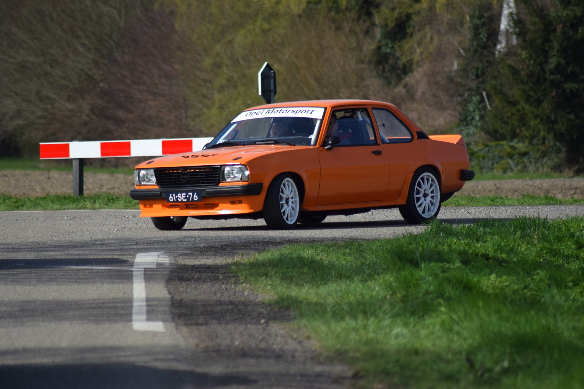Opel Ascona-B Oranje Opel Ascona B 2.5CIH met 212PK