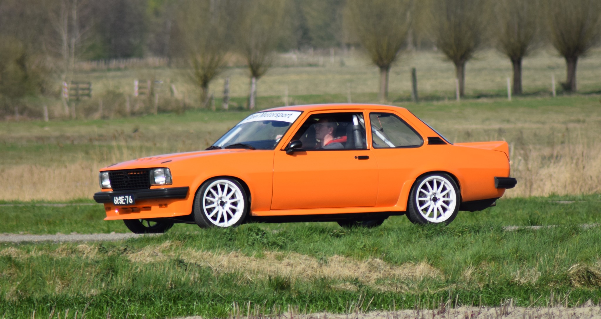 Opel Ascona-B Oranje Opel Ascona B 2.5CIH met 212PK