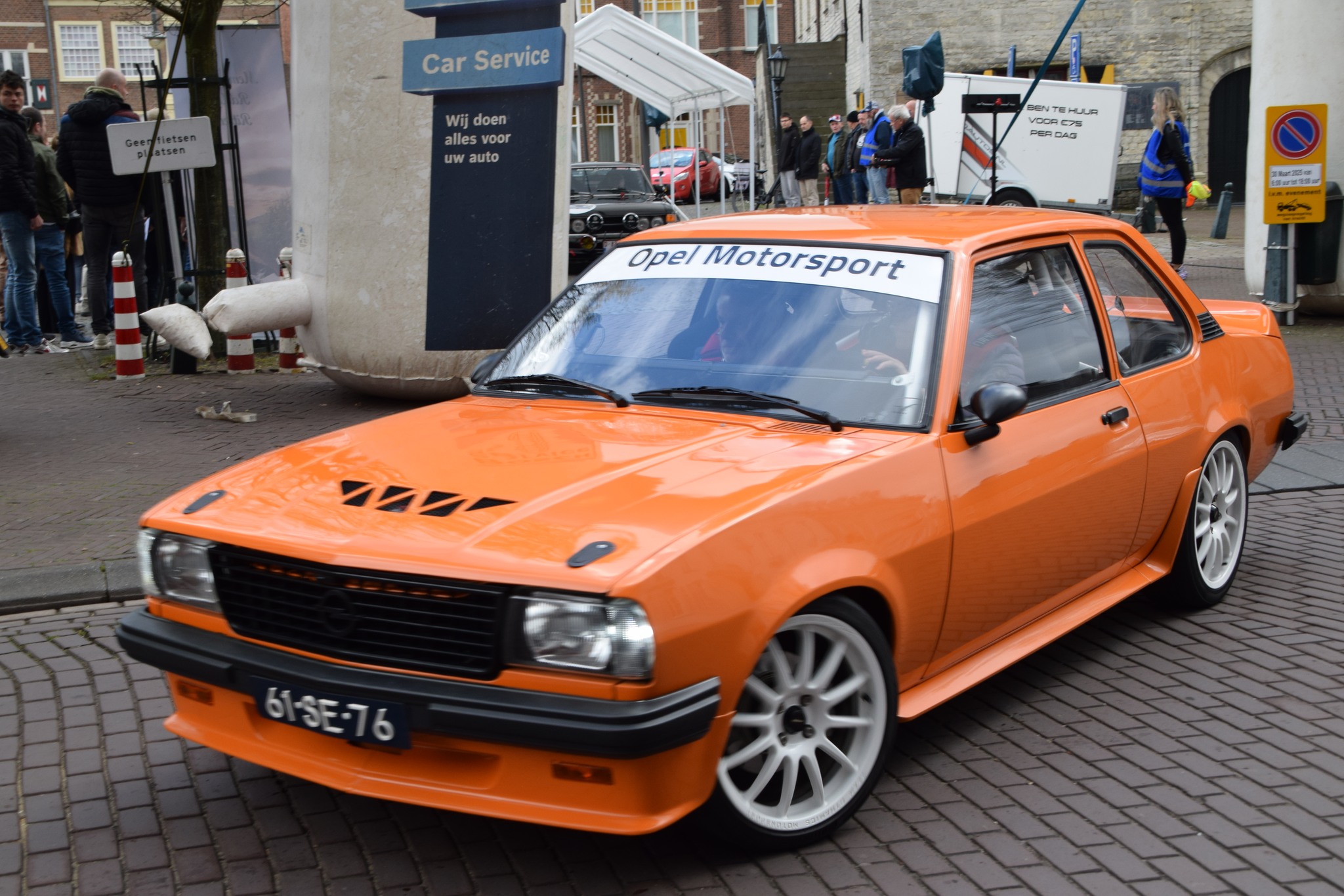 Opel Ascona-B Oranje Opel Ascona B 2.5CIH met 212PK