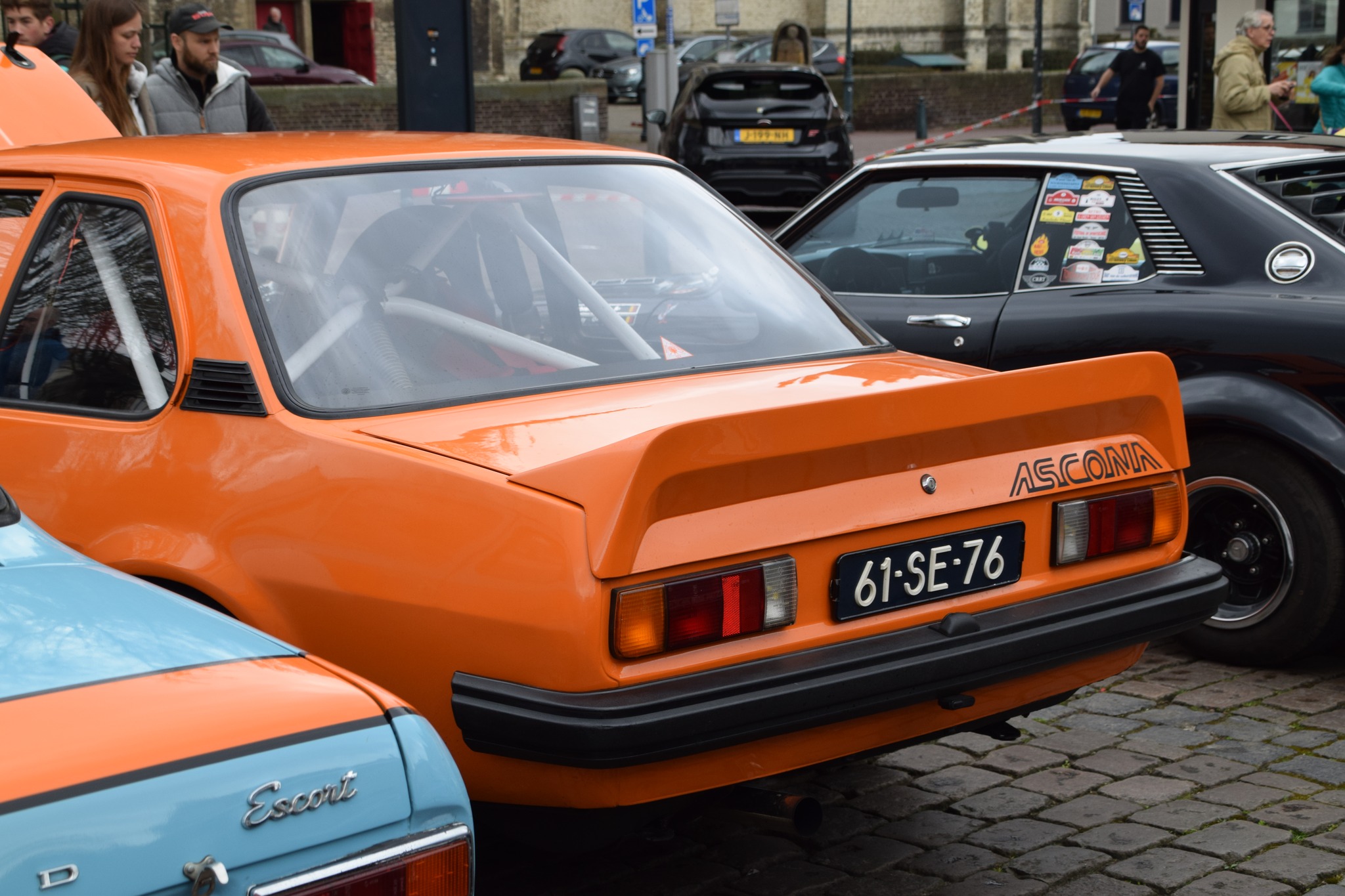 Opel Ascona-B Oranje Opel Ascona B 2.5CIH met 212PK